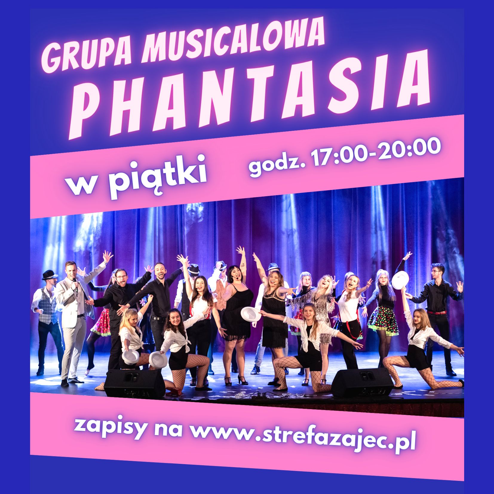 Grupa musicalowa "Phantasia" dla młodzieży i dorosłych w "Portierni"