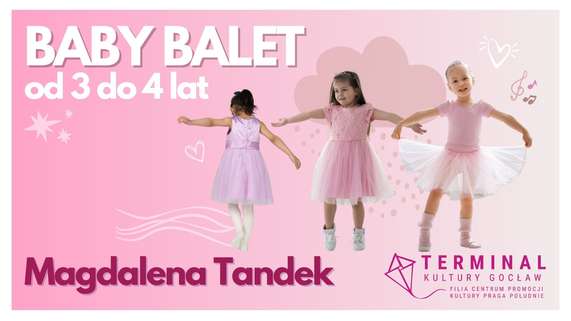Baby Ballet od 3 do 4 roku życia Magdalena Tandek