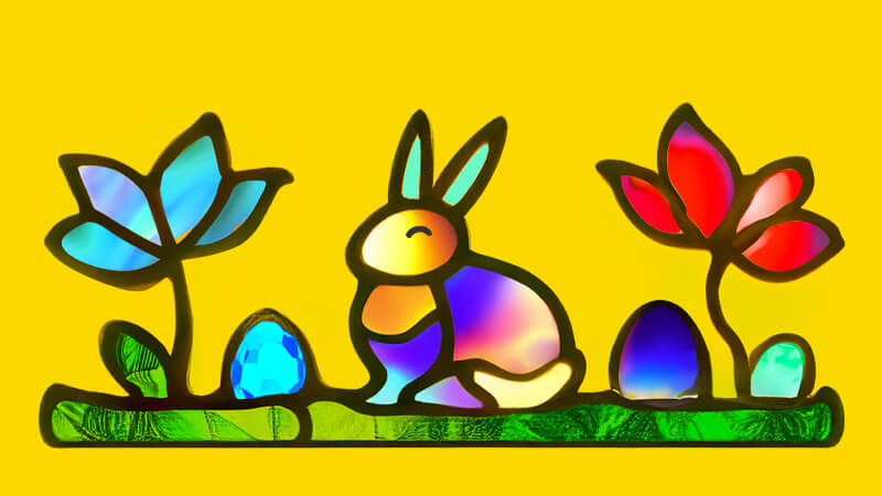 Wielkanocny Konkurs Rodzinny na ozdobę ze szkła „Kolorowa Wielkanoc”
