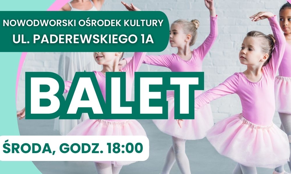 Balet 8-12 Środa 18.00-19:00
