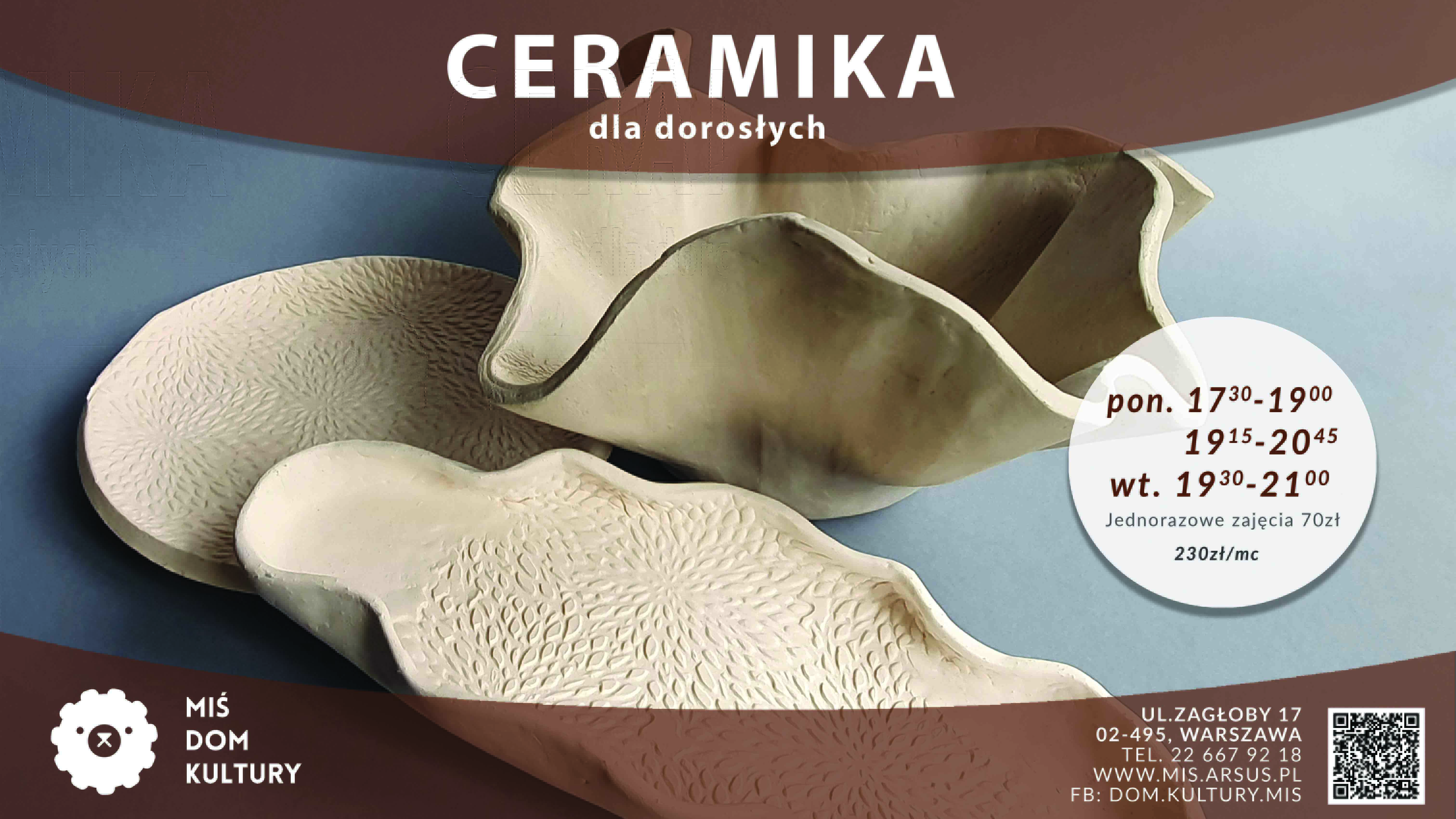 Ceramika dla dorosłych w Misiu