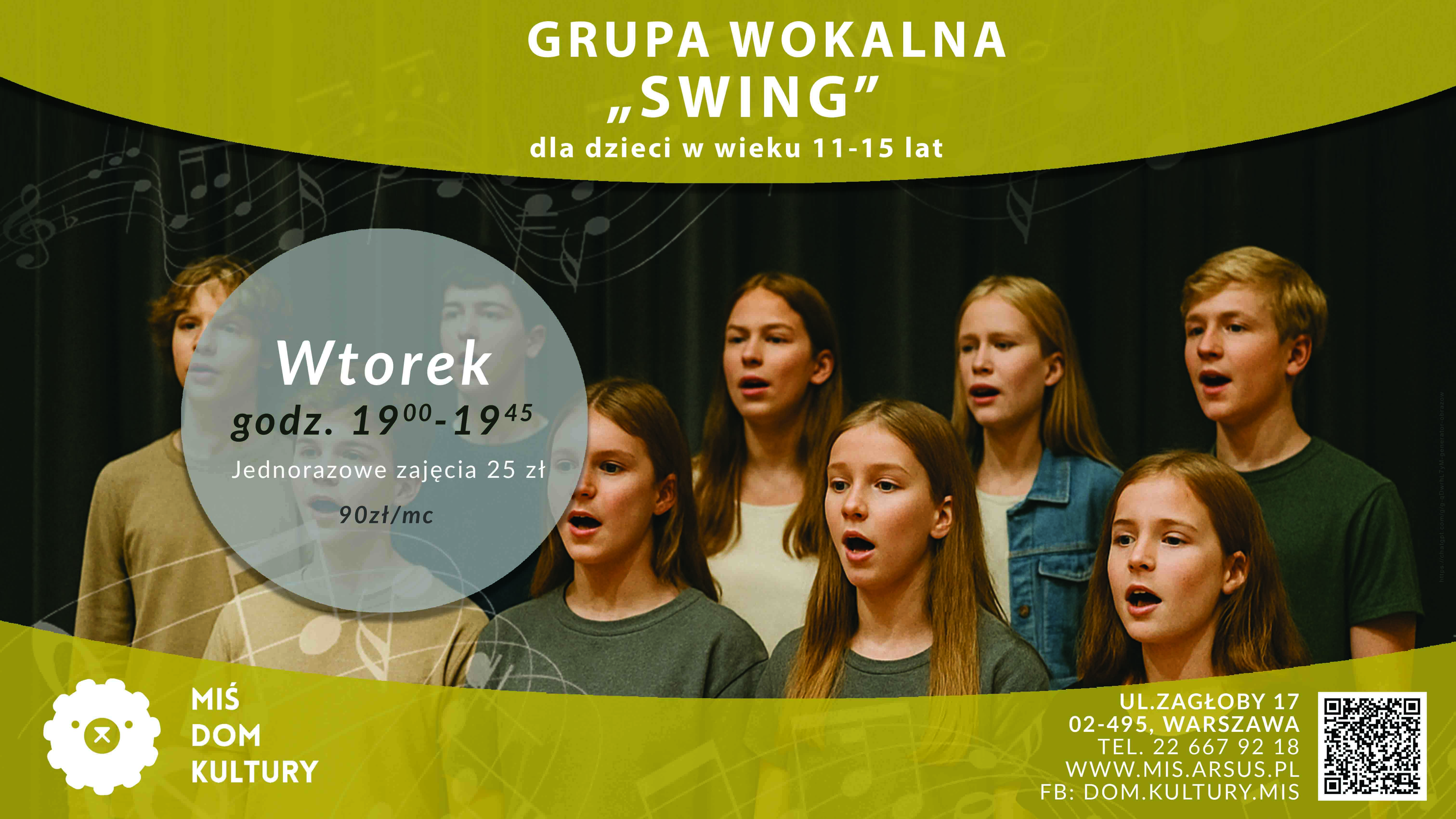 Zespół wokalny Swing w Misiu