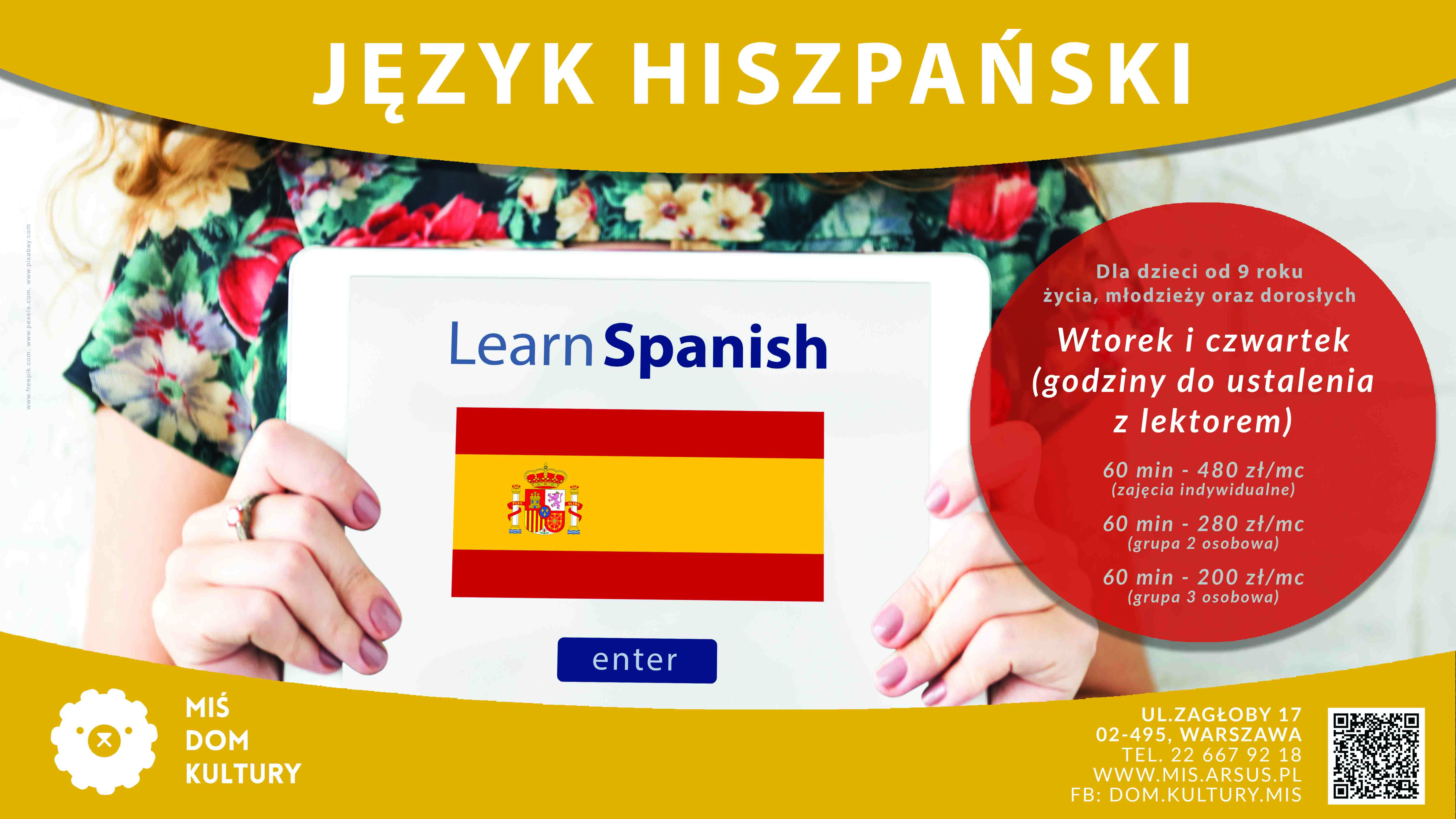 Język hiszpański w Misiu