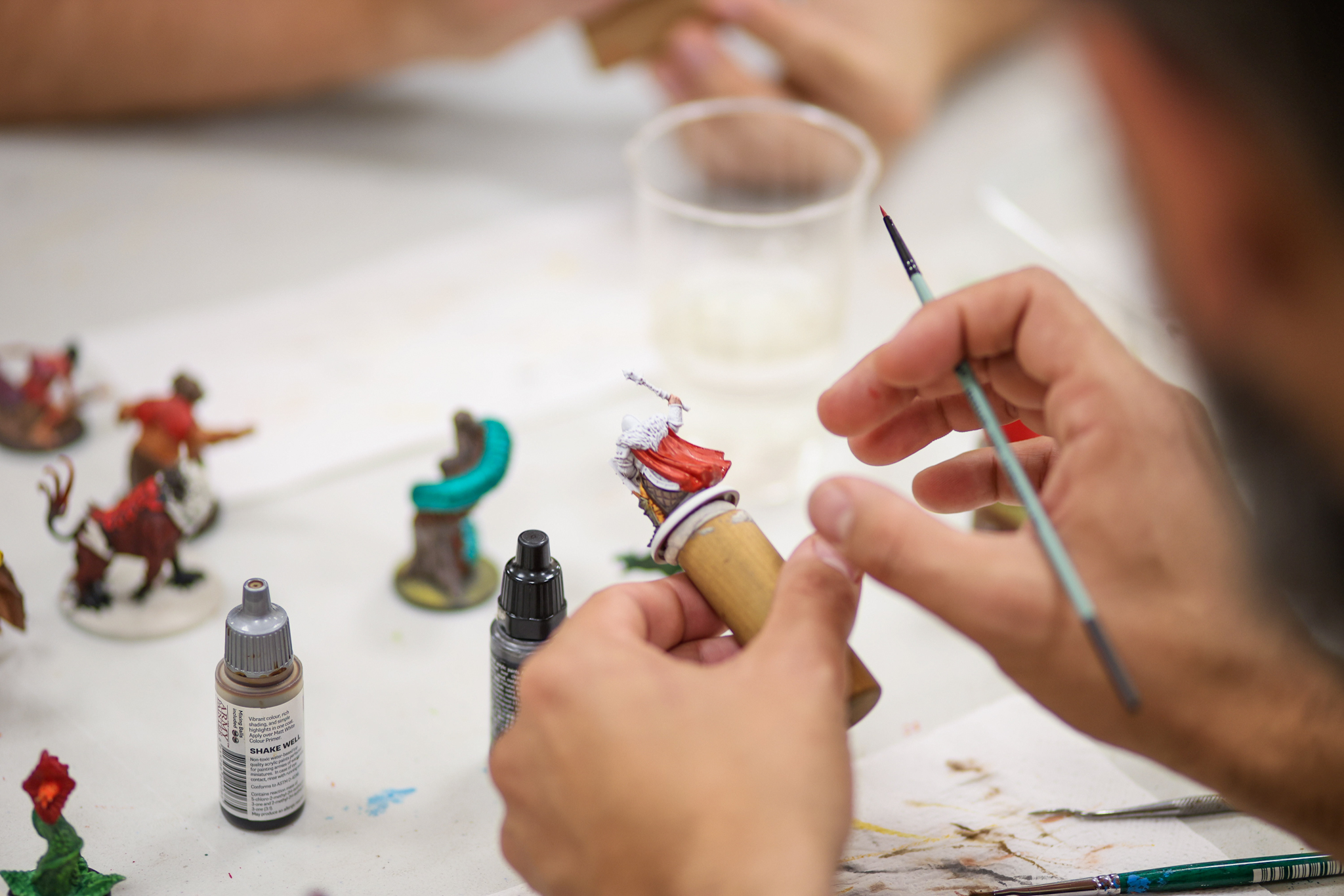 Figurkowanie - Przestrzenne malowanie farbami akrylowymi z zastosowaniem technik modelarskich