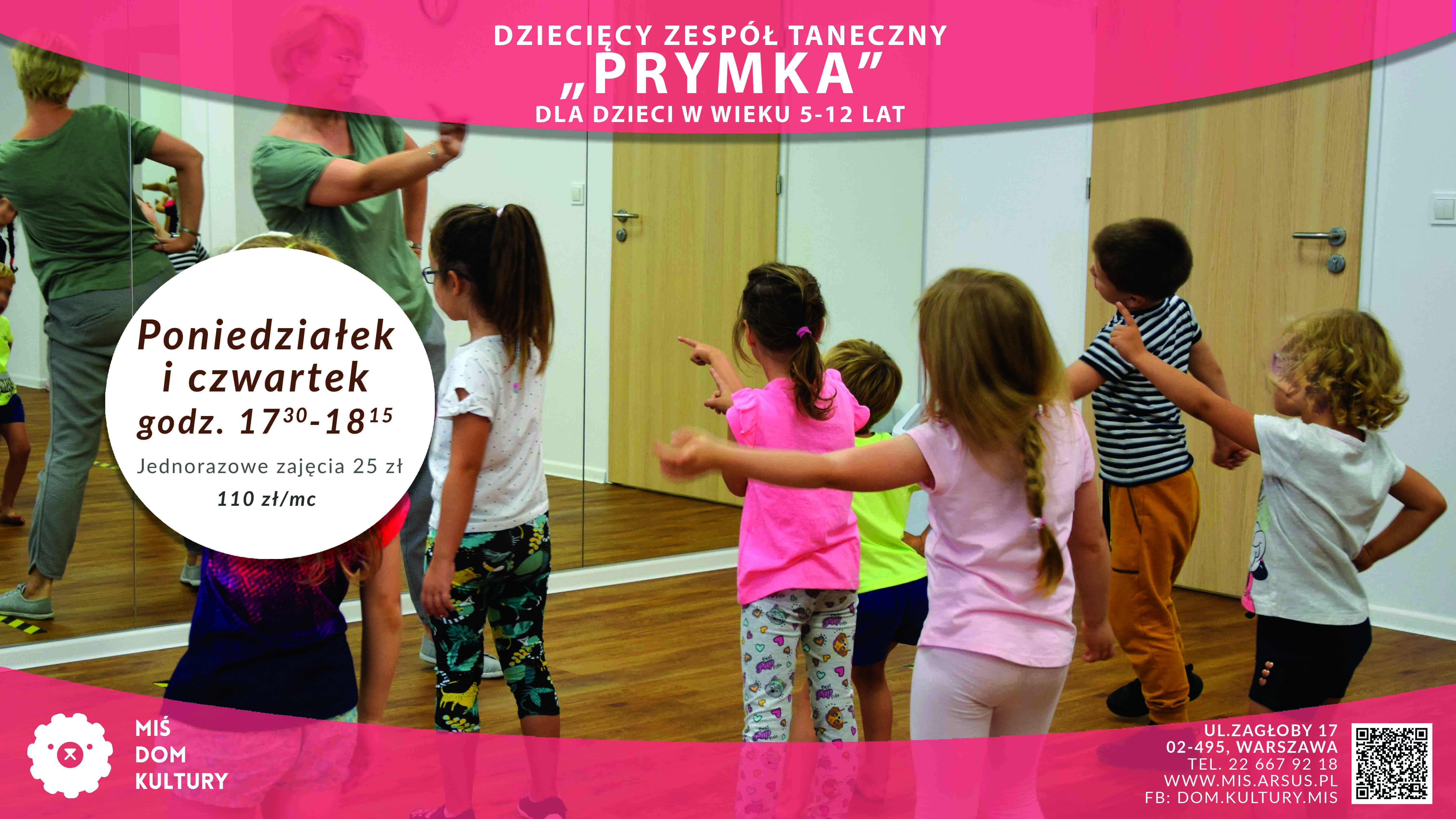 Zespół taneczny "Prymka" w Misiu