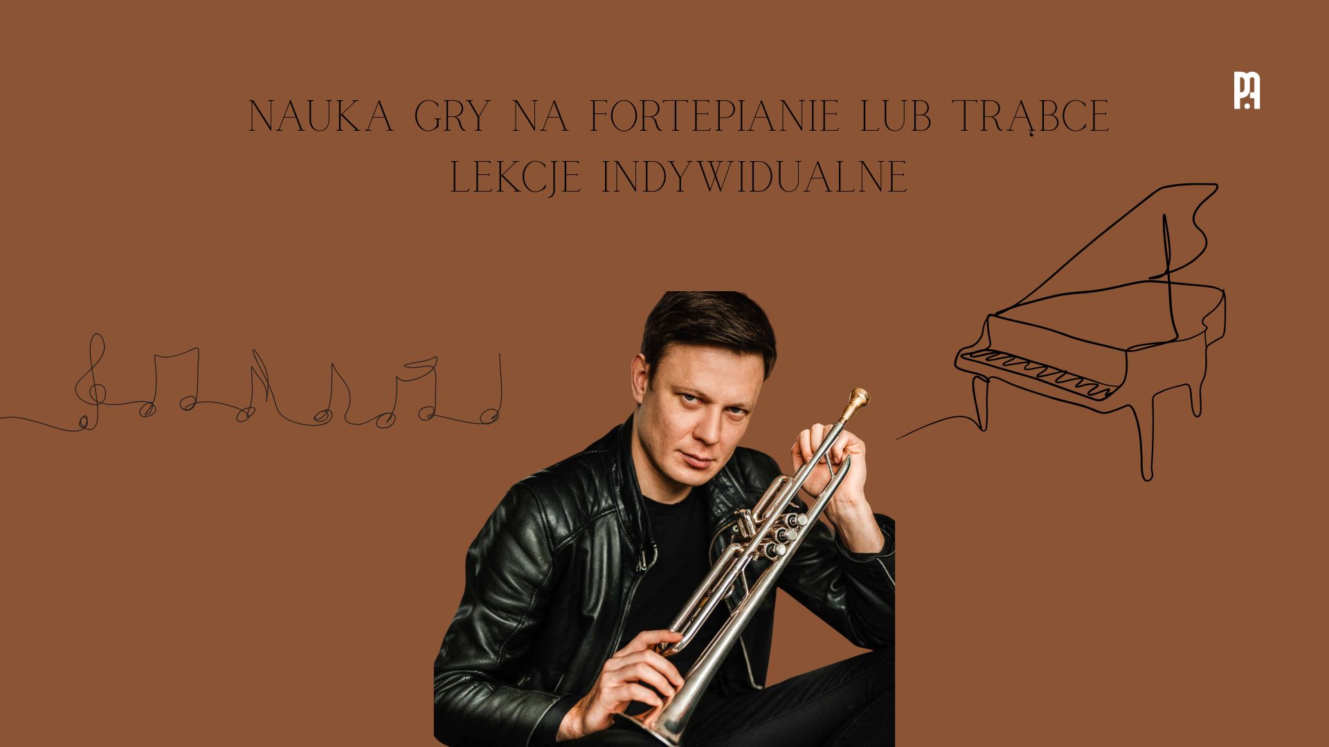 Nauka gry na pianinie lub trąbce – lekcje indywidualne