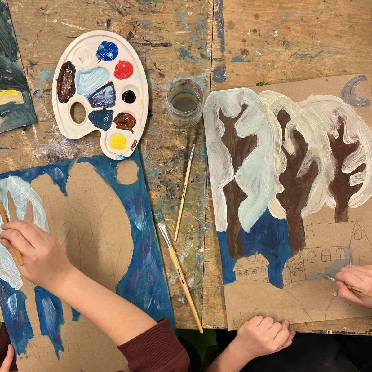 Pędzlem i ołówkiem, czwartek