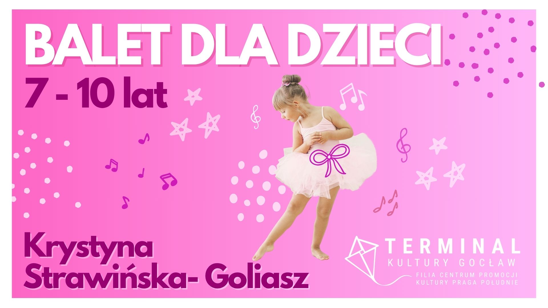 BALET DLA DZIECI 7-10 (GRUPA ZAAWANSOWANA) - Krystyna Strawińska-Goliasz TKG