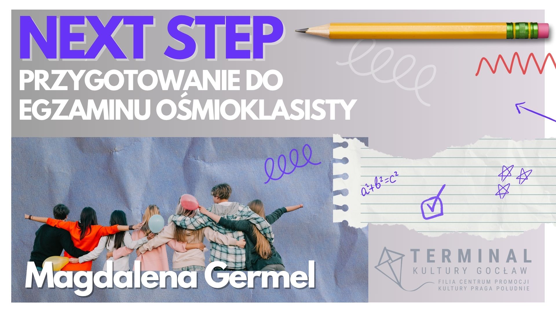 NEXT STEP Przygotowanie do egzaminu ósmoklasisty z języka angielskiego - Magdalena Germel TKG