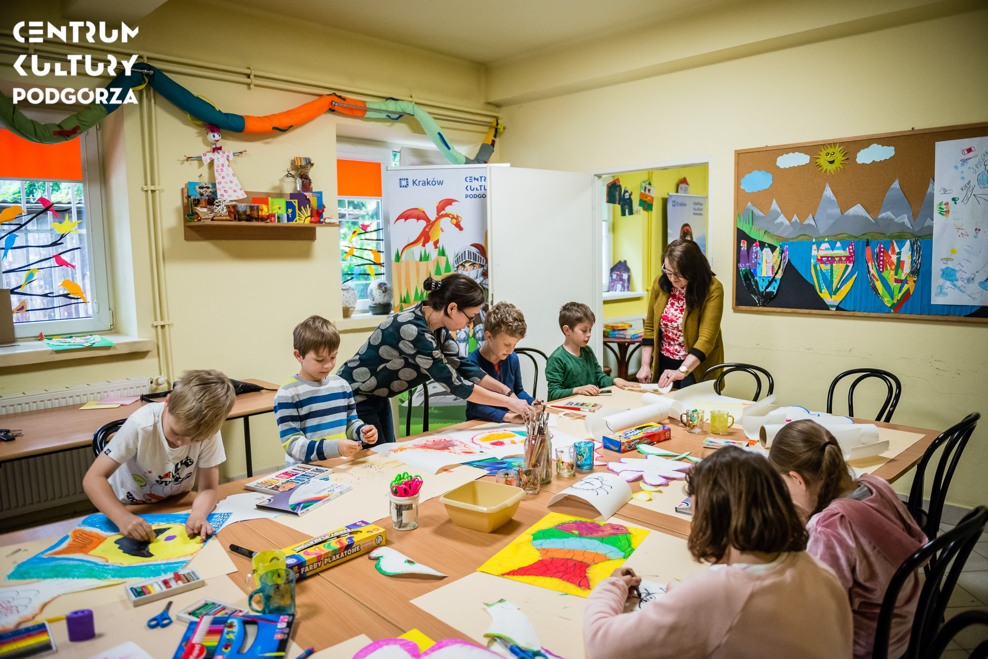 DC: W pracowni artysty - zajęcia plastyczne