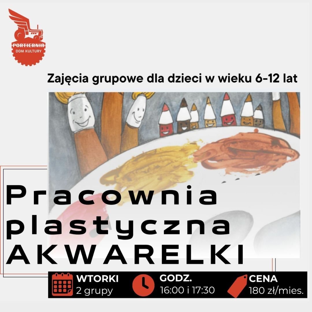Pracownia plastyczna "Akwarelki" w "Portierni"