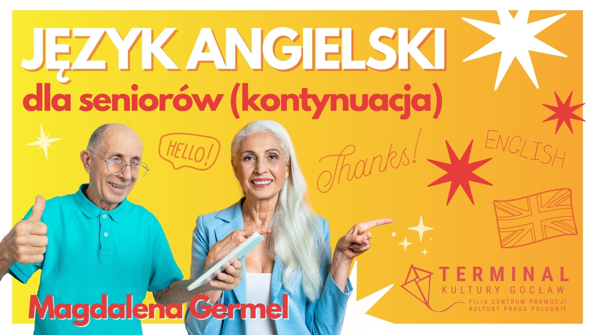 ANGIELSKI DLA SENIORÓW KONTYNUACJA - Magdalena Germel TKG