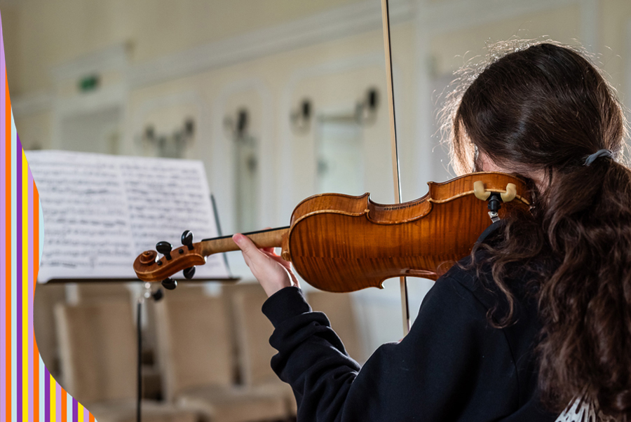 Lekcje gry na skrzypcach (poniedziałek) (J. Petrovics)