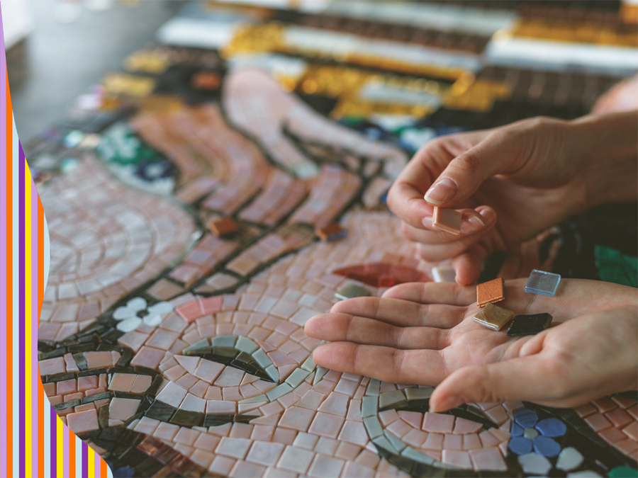 Mozaika szklana dla dorosłych