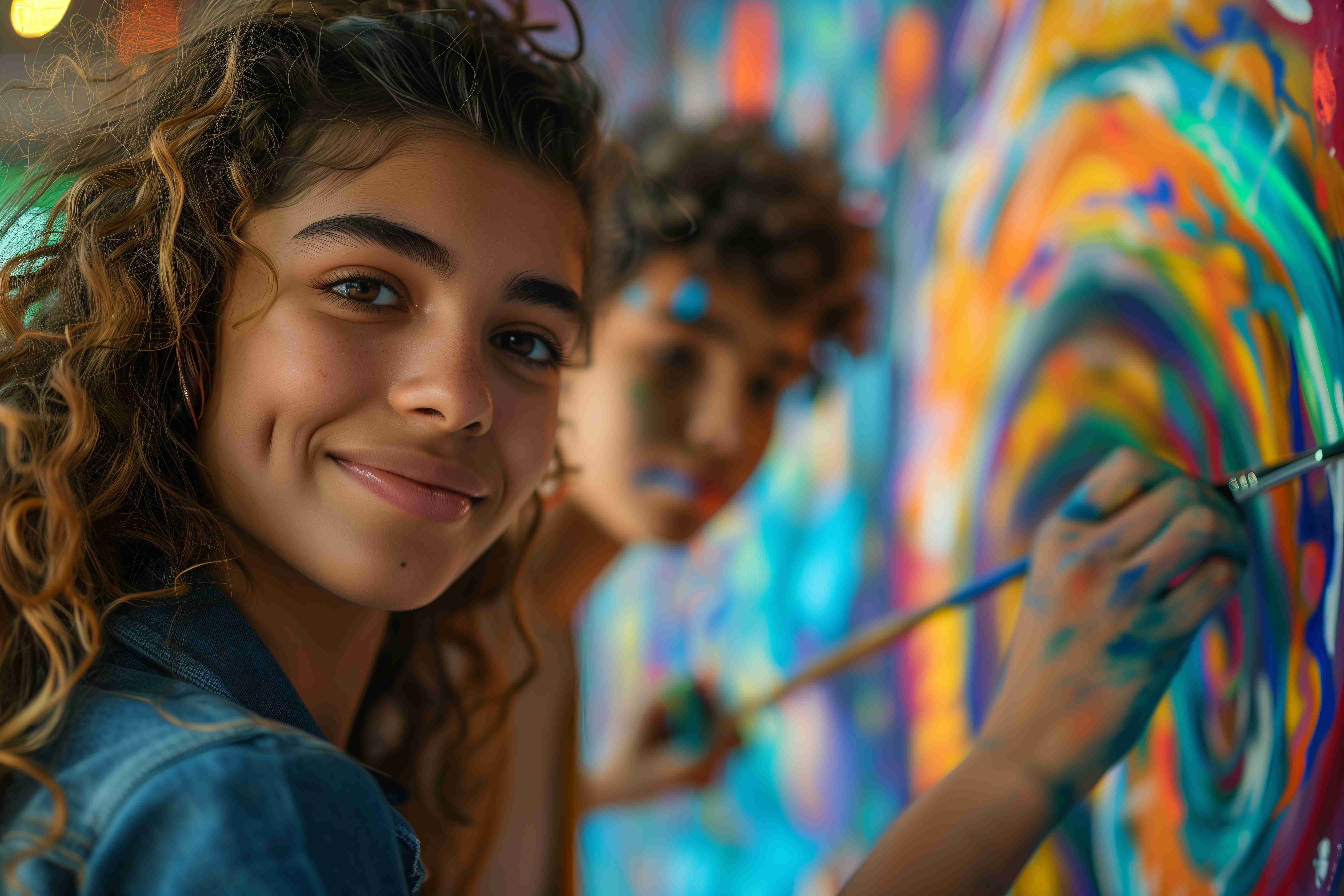 Rysunek i malarstwo+kwadrans z historią sztuki młodzież 12-14 lat (CKR Raszyn)