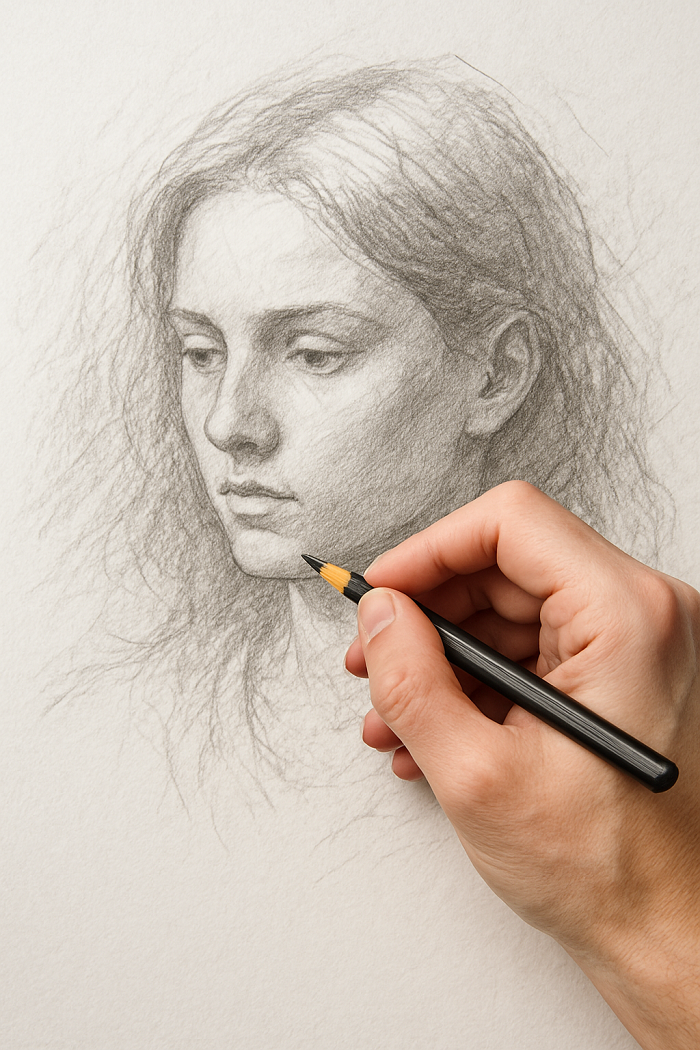 LINIE NA SPACERZE-rysunek dla dorosłych(CKR Raszyn)