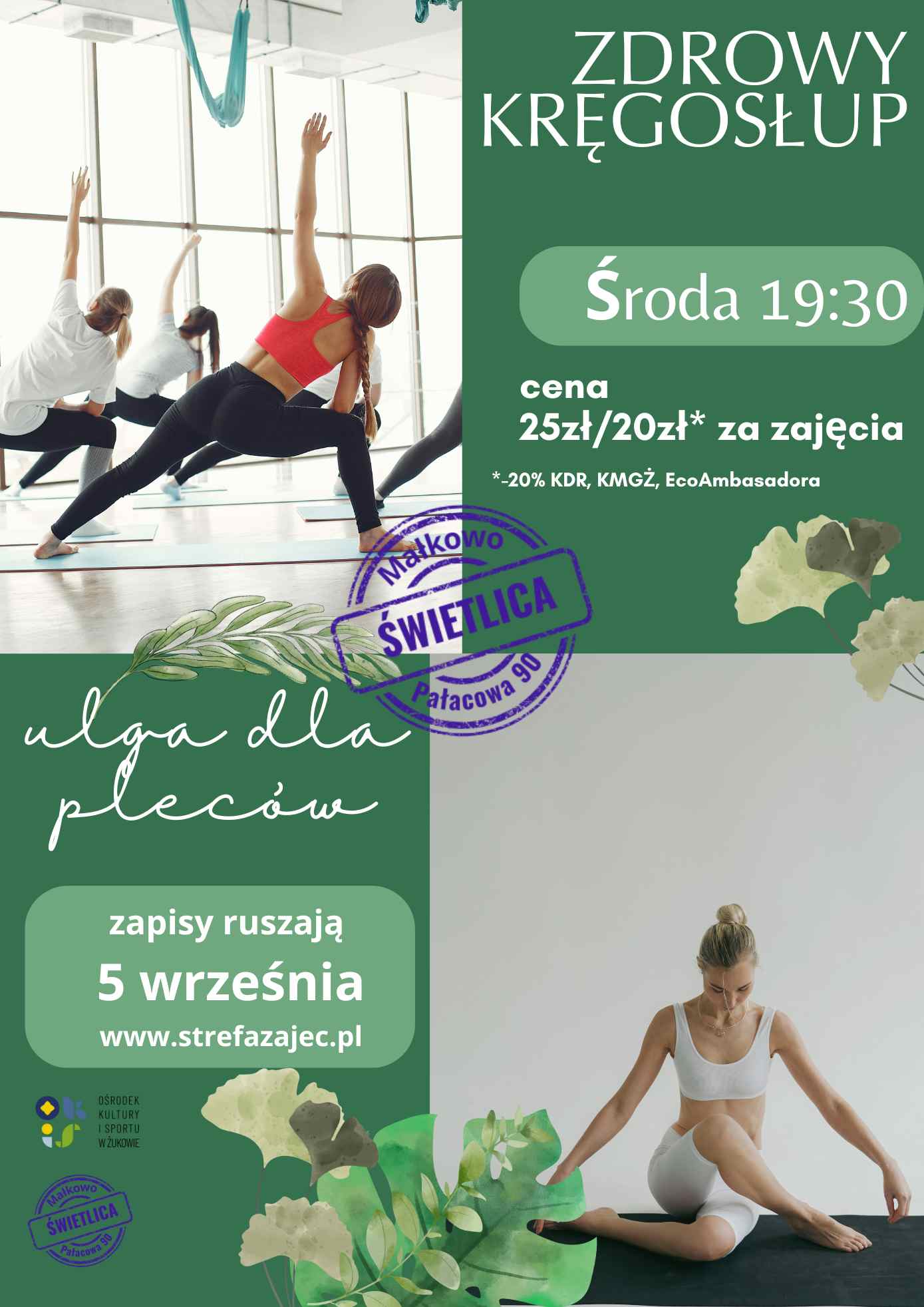 Zdrowy kręgosłup Małkowo