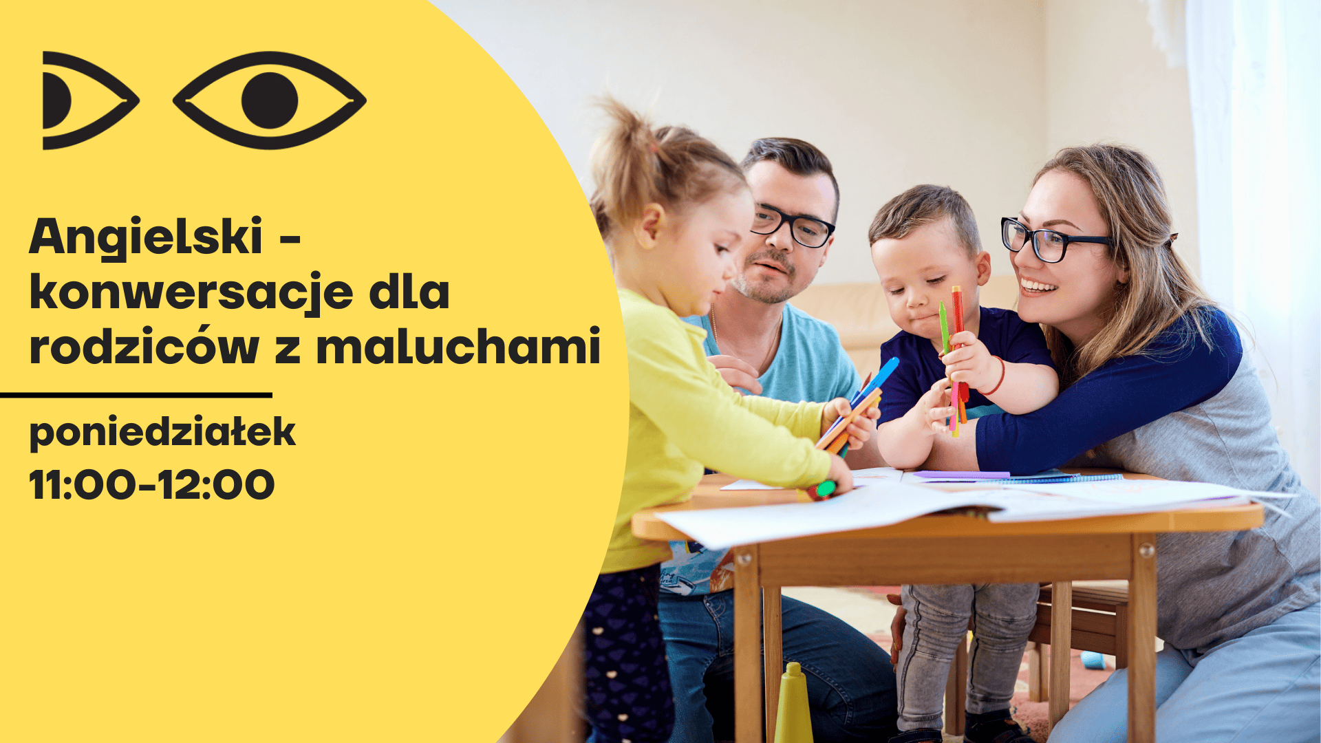 Angielski - konwersacje dla rodziców z maluchami - Dom Otwarty przy ul. Radzymińskiej 123