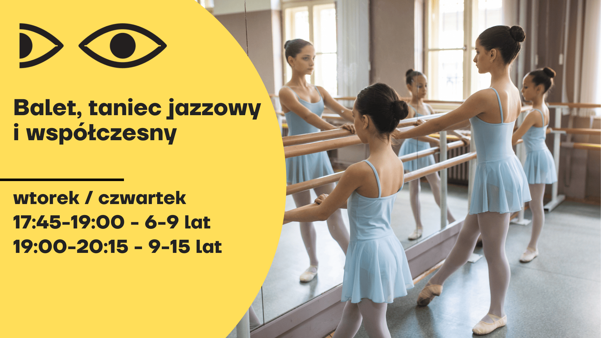 Balet, taniec jazzowy i współczesny - Dom Otwarty przy ul. Radzymińskiej 123