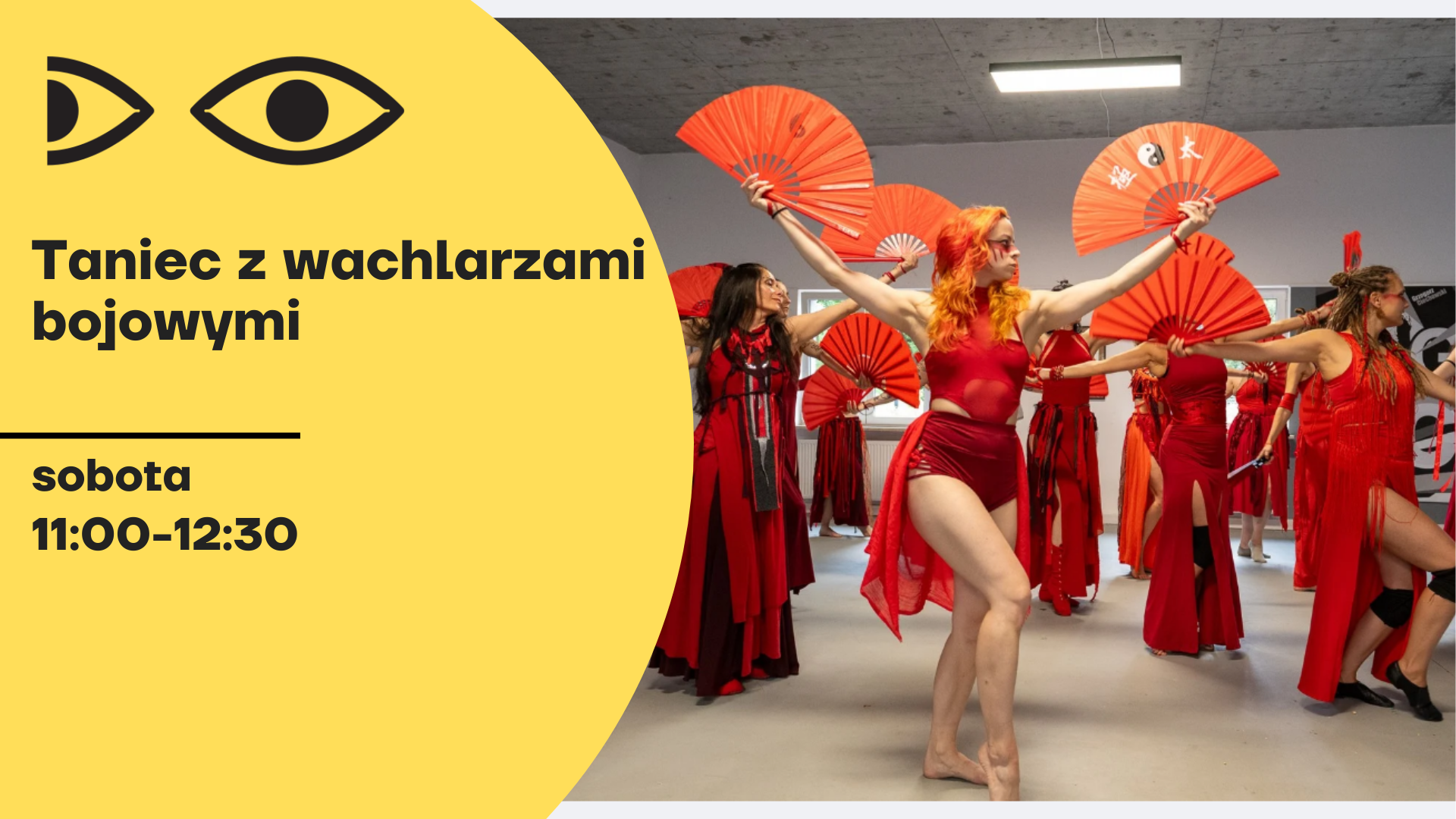 Taniec z wachlarzami bojowymi - Dom Otwarty przy ul. Radzymińskiej 123