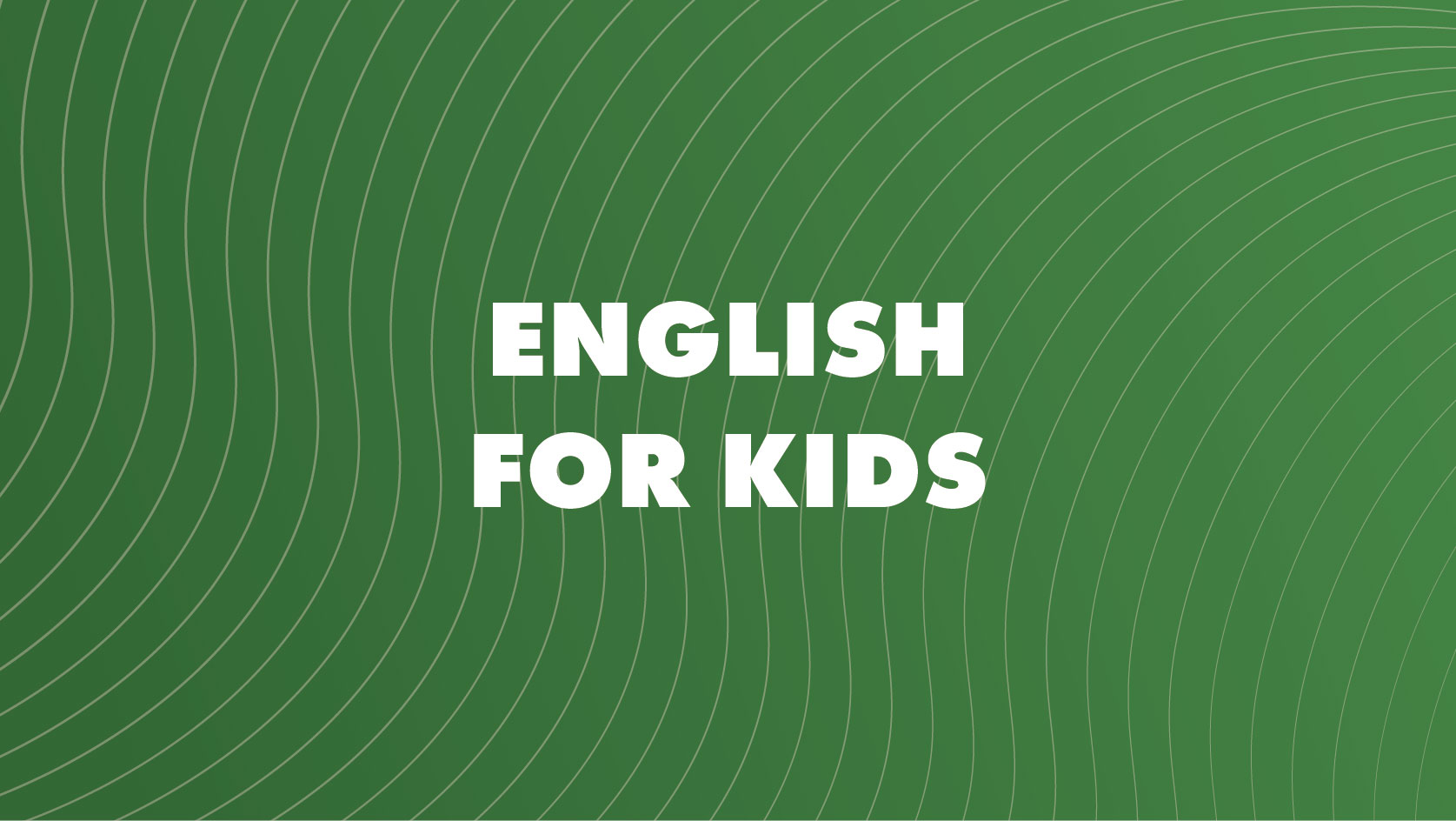 English for Kids - Branickiego