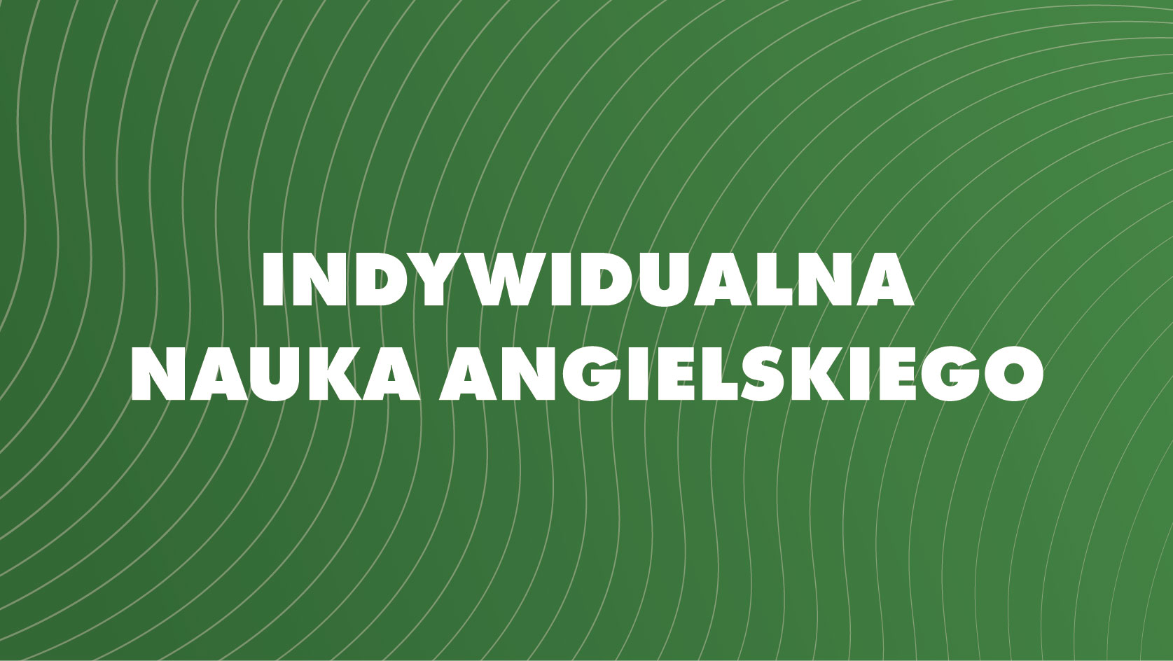 Indywidualna nauka j.angielskiego Branickiego