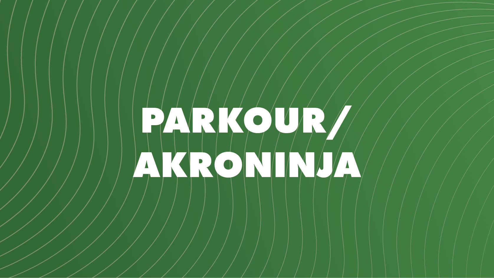 Parkour/Akroninja - Branickiego