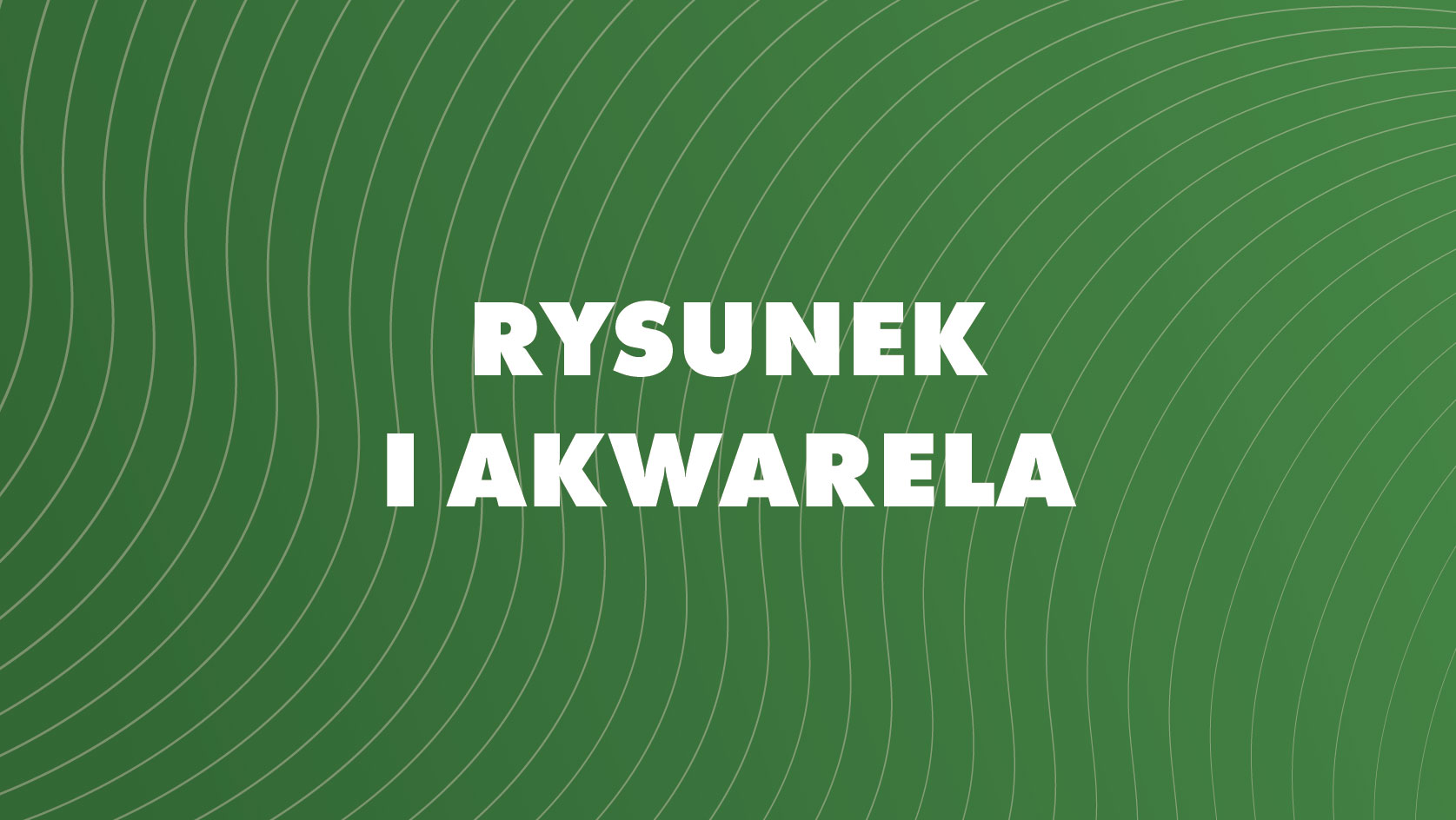 Rysunek i akwarela - Branickiego