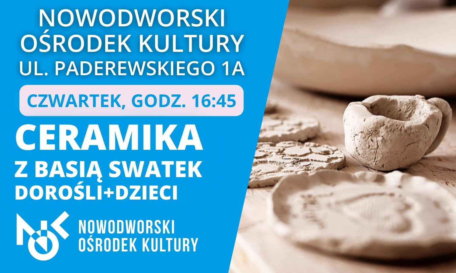 Ceramika dorośli+dzieci (czwartek)