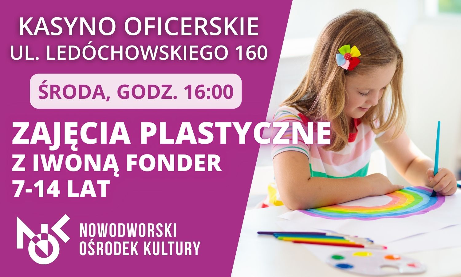 Zajęcia plastyczne (1-8 klasa) (kasyno)