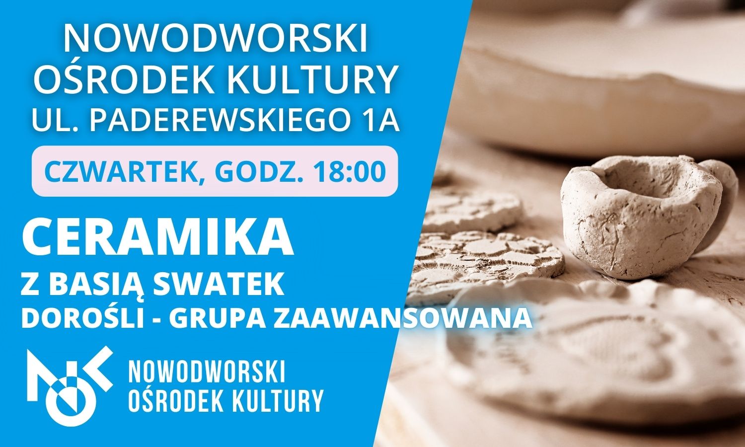 Ceramika Dorośli, grupa zaawansowana (czwartek)