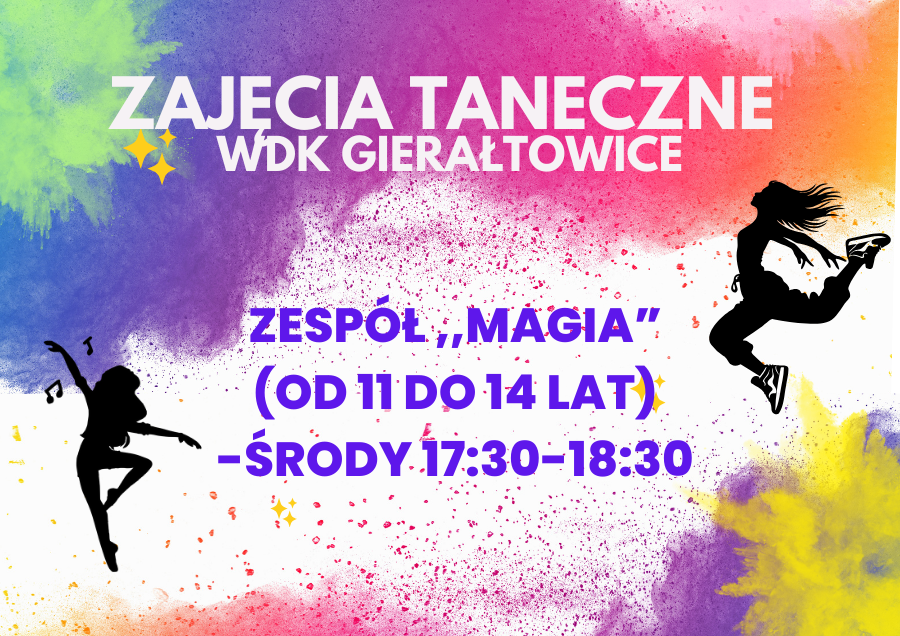 Zajęcia taneczne grupa ,,Magia"