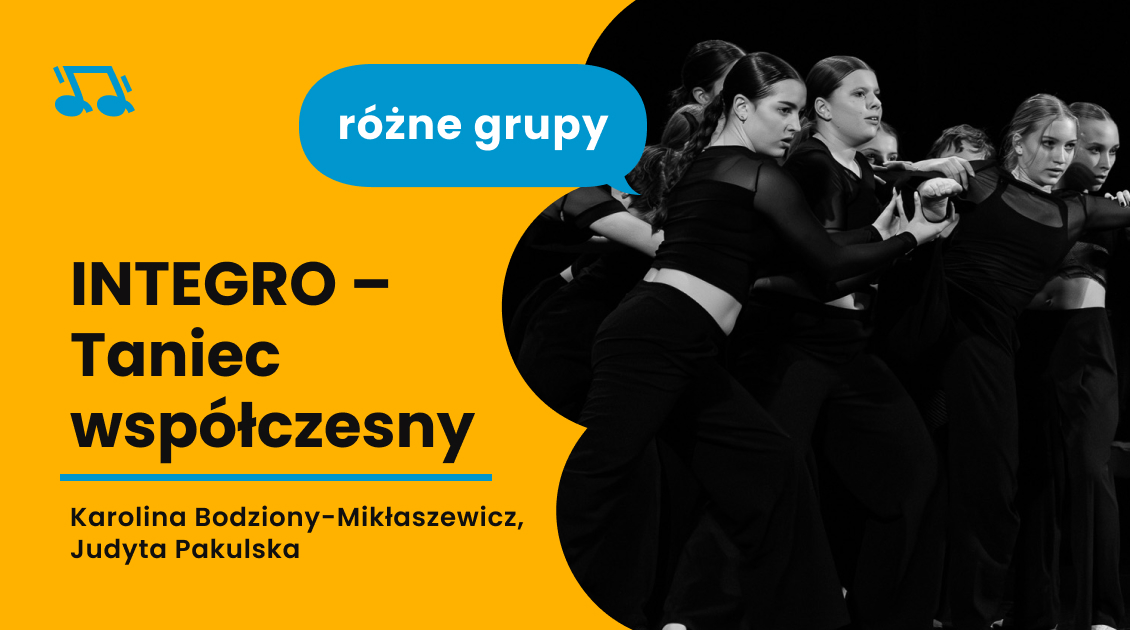 Taniec współczesny 9-12 lat grupa pokazowa INTEGRO 