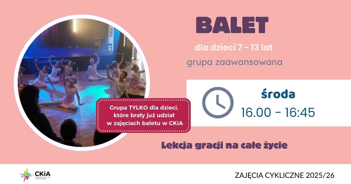 BALET grupa zaawansowana