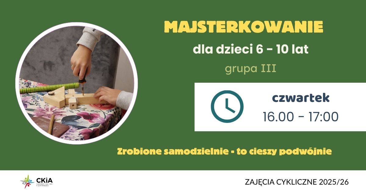 WARSZTATY MAJSTERKOWANIA III