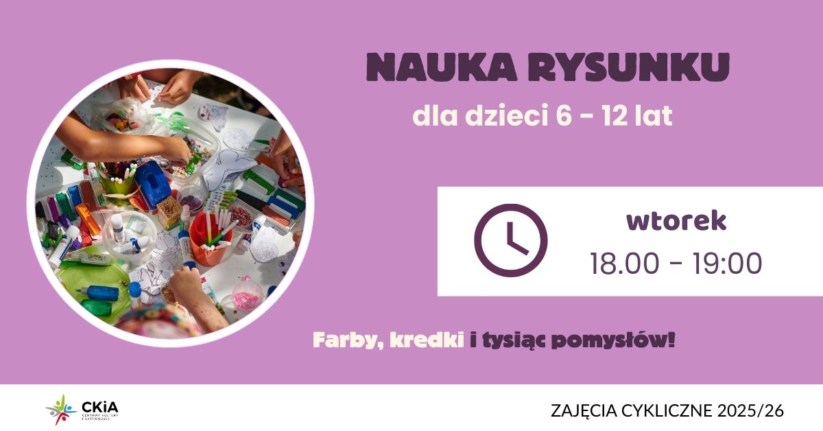 NAUKA RYSUNKU dla dzieci