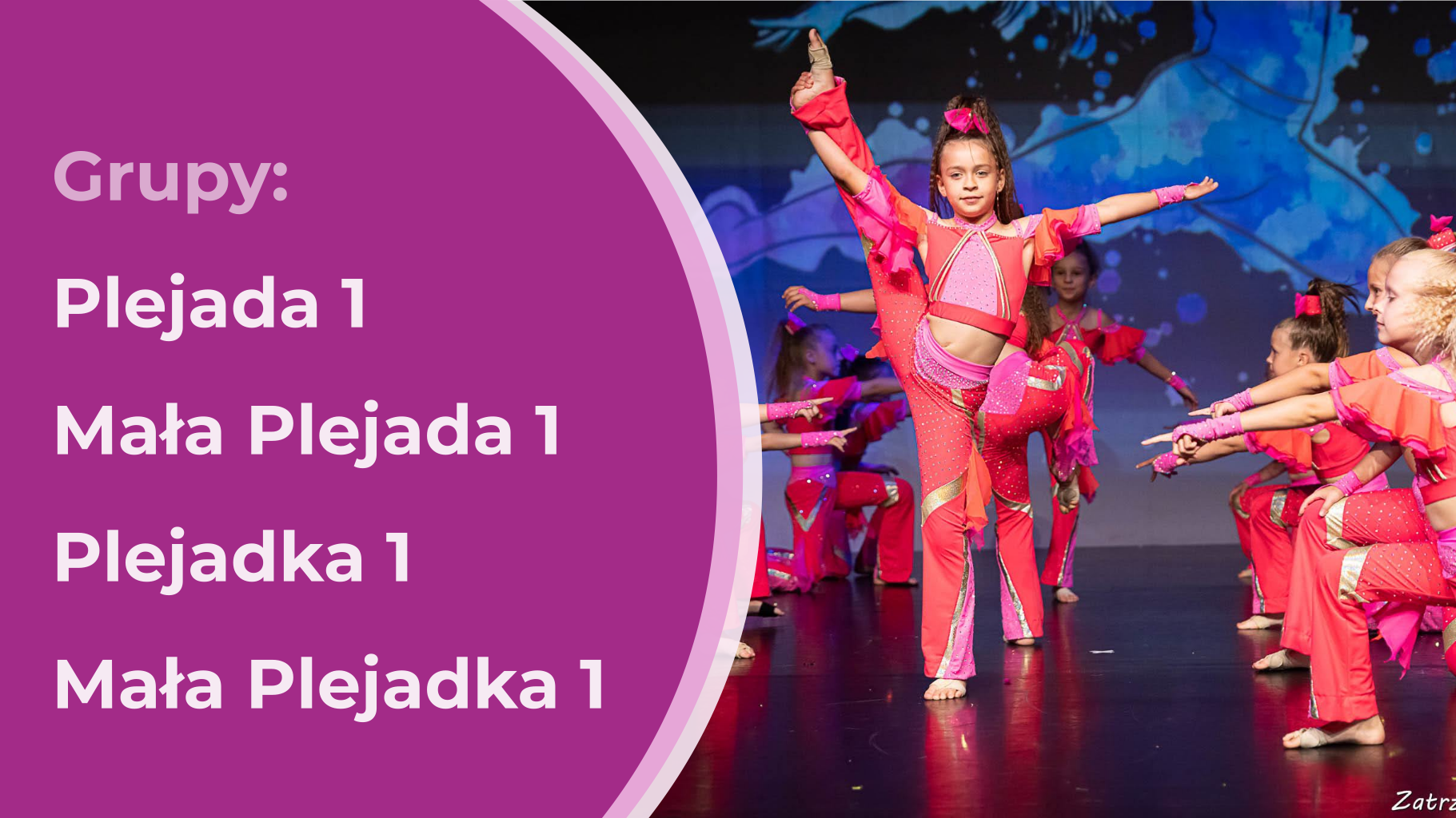 TANIEC - formacje "PLEJADA", grupy zaawansowane, Honorata Wilanowska