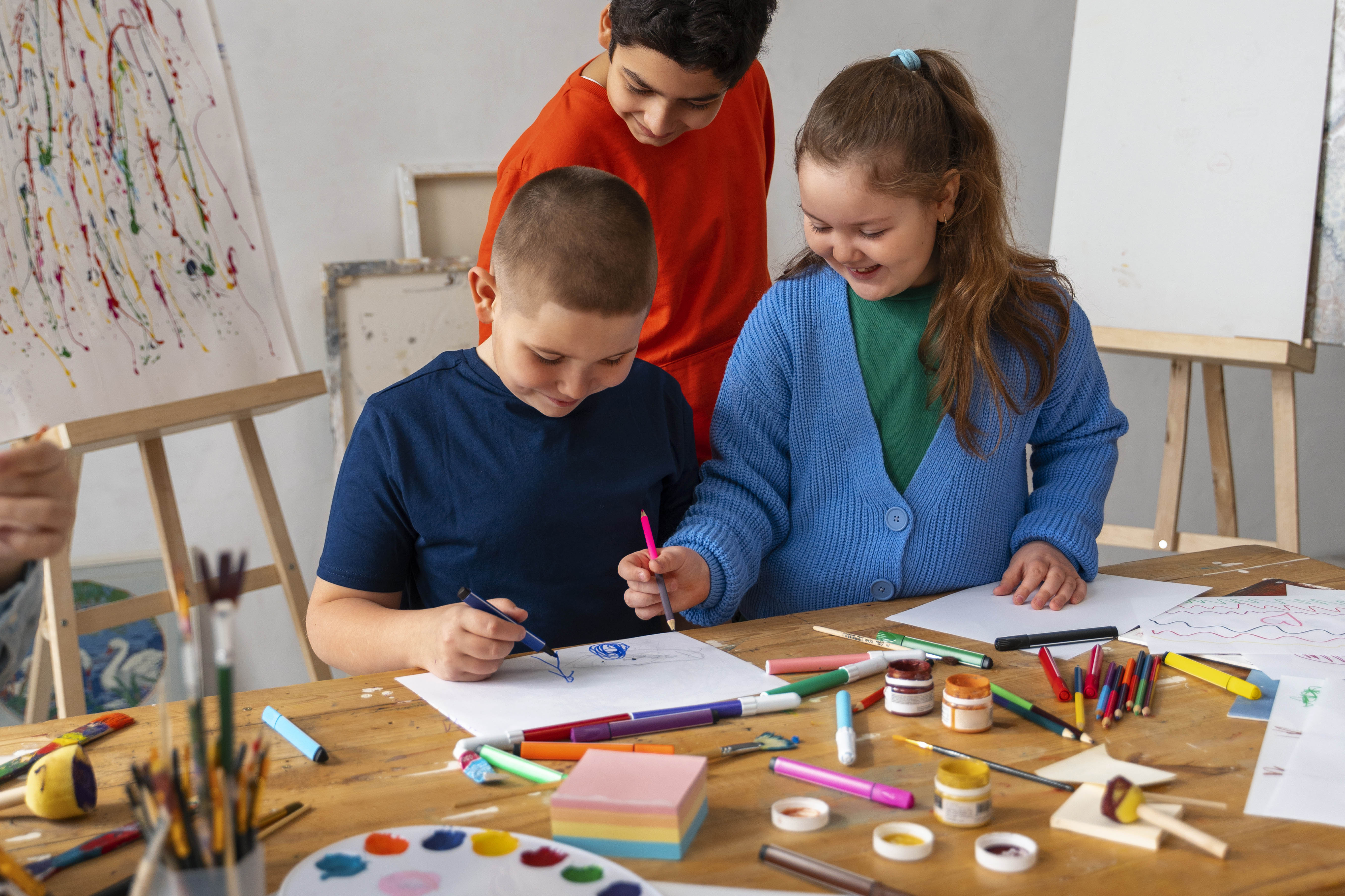 Rysunek i malarstwo dla dzieci i młodzieży