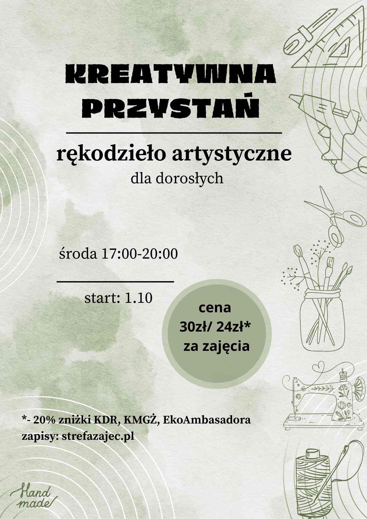 Kreatywna przystań - rękodzieło artystyczne Małkowo