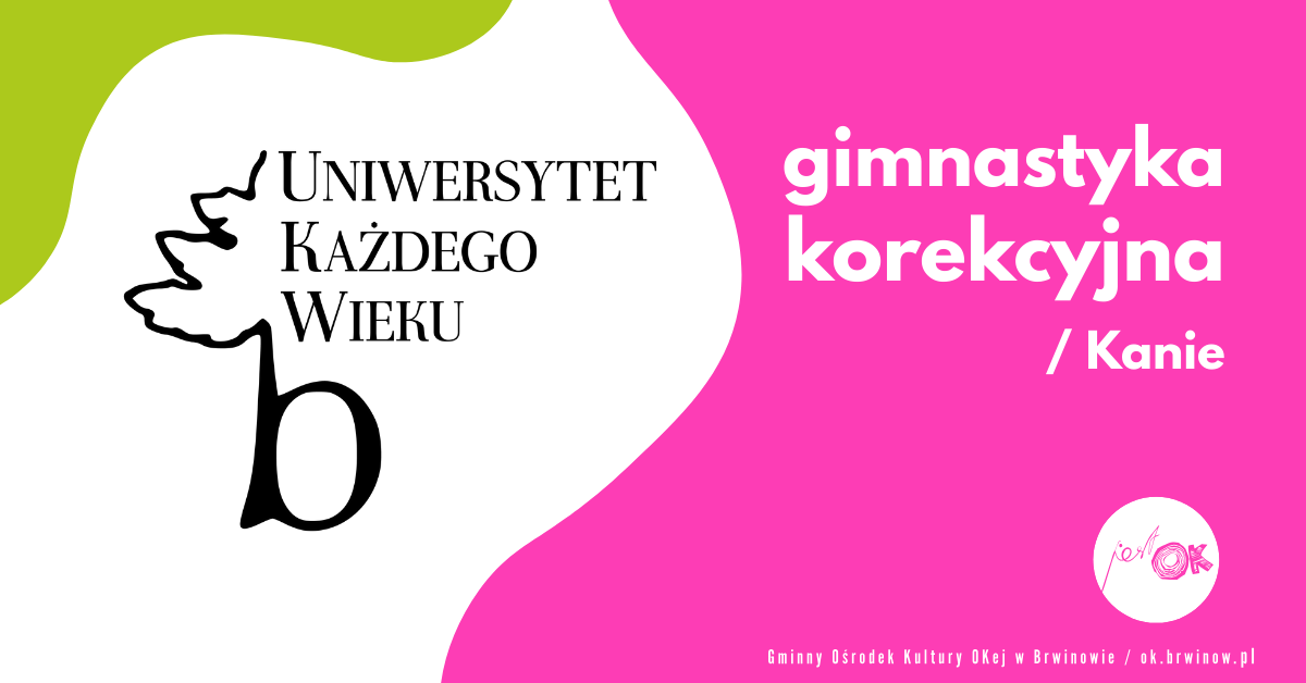 BUKW: Gimnastyka korekcyjna senior Kanie