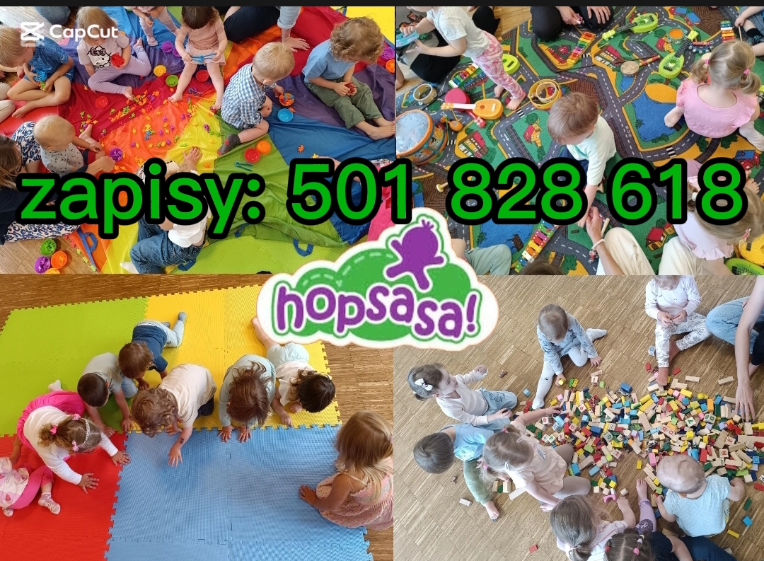 Zajęcia ogólnorozwojowe dla najmłodszych Hopsasa! | Zajęcia komercyjne