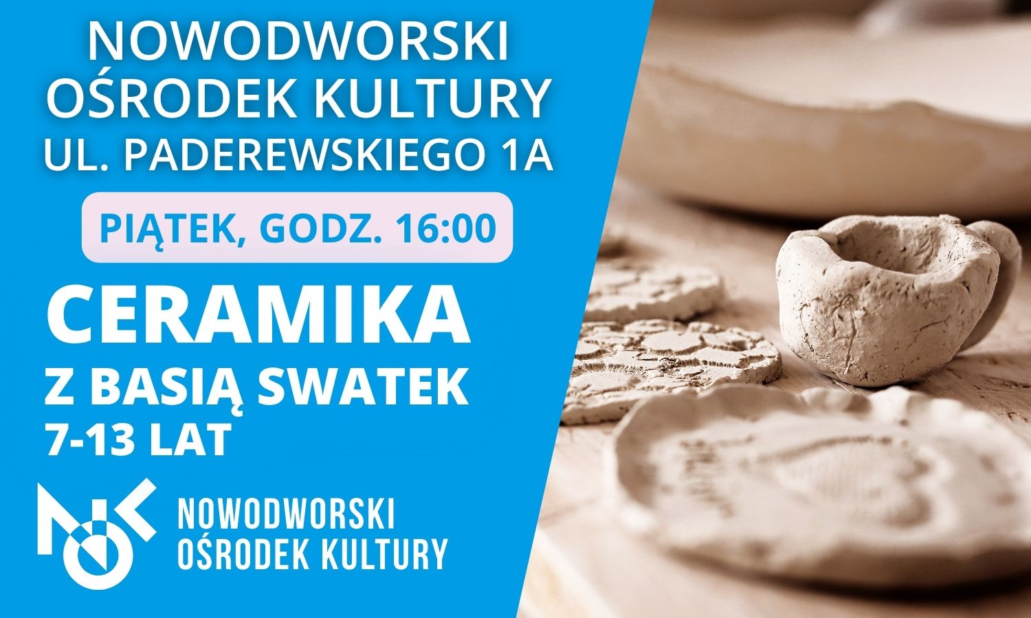 Ceramika 7-13 lat  (piątek)