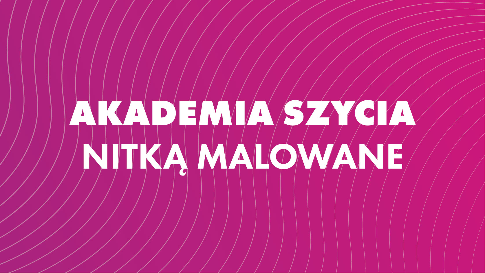 Akademia szycia - Nitką malowane - ALTO