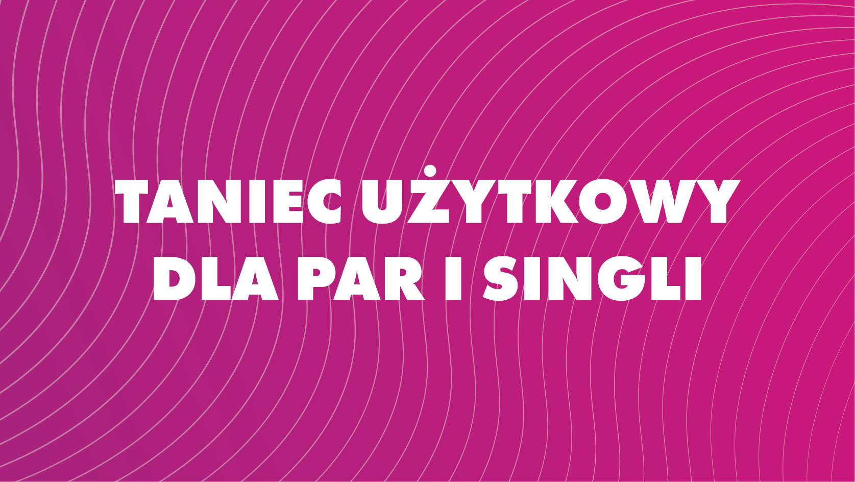 Taniec użytkowy dla par i singli - Alto