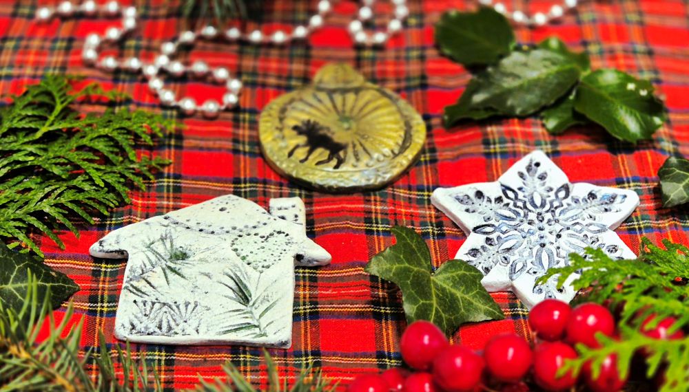 Choinkowe cudeńka z gliny