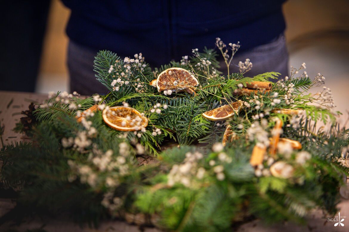 ZAPACH ŚWIĄT - Wianki florystyczne