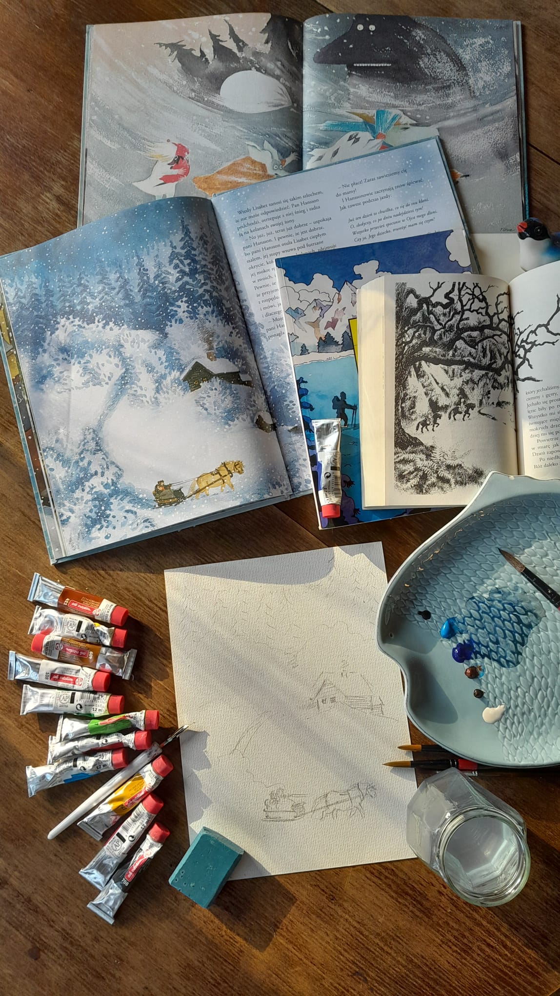 W naszej BAJCE - zajęcia plastyczne z ilustracji