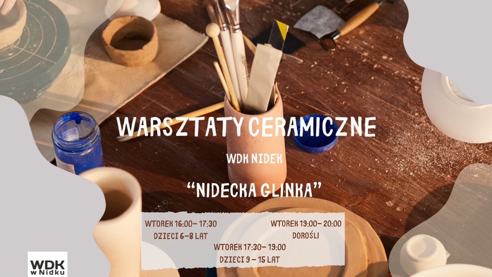 WDK NIDEK- ZAJĘCIA Z CERAMIKI Nidecka Glinka