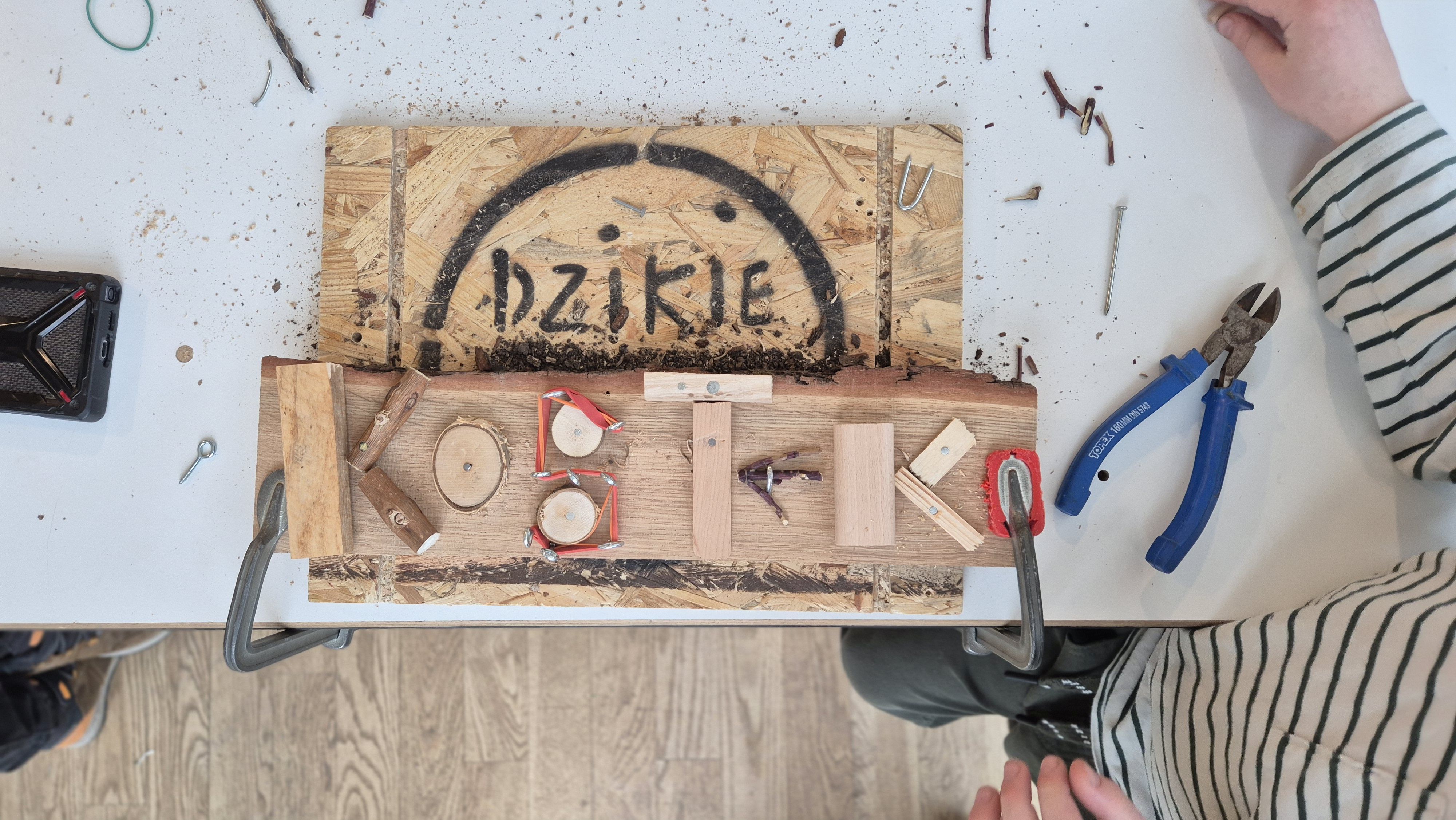 Dzika Walentynka:warsztaty stolarskie dla dzieci (7-13 lat+opiekun)