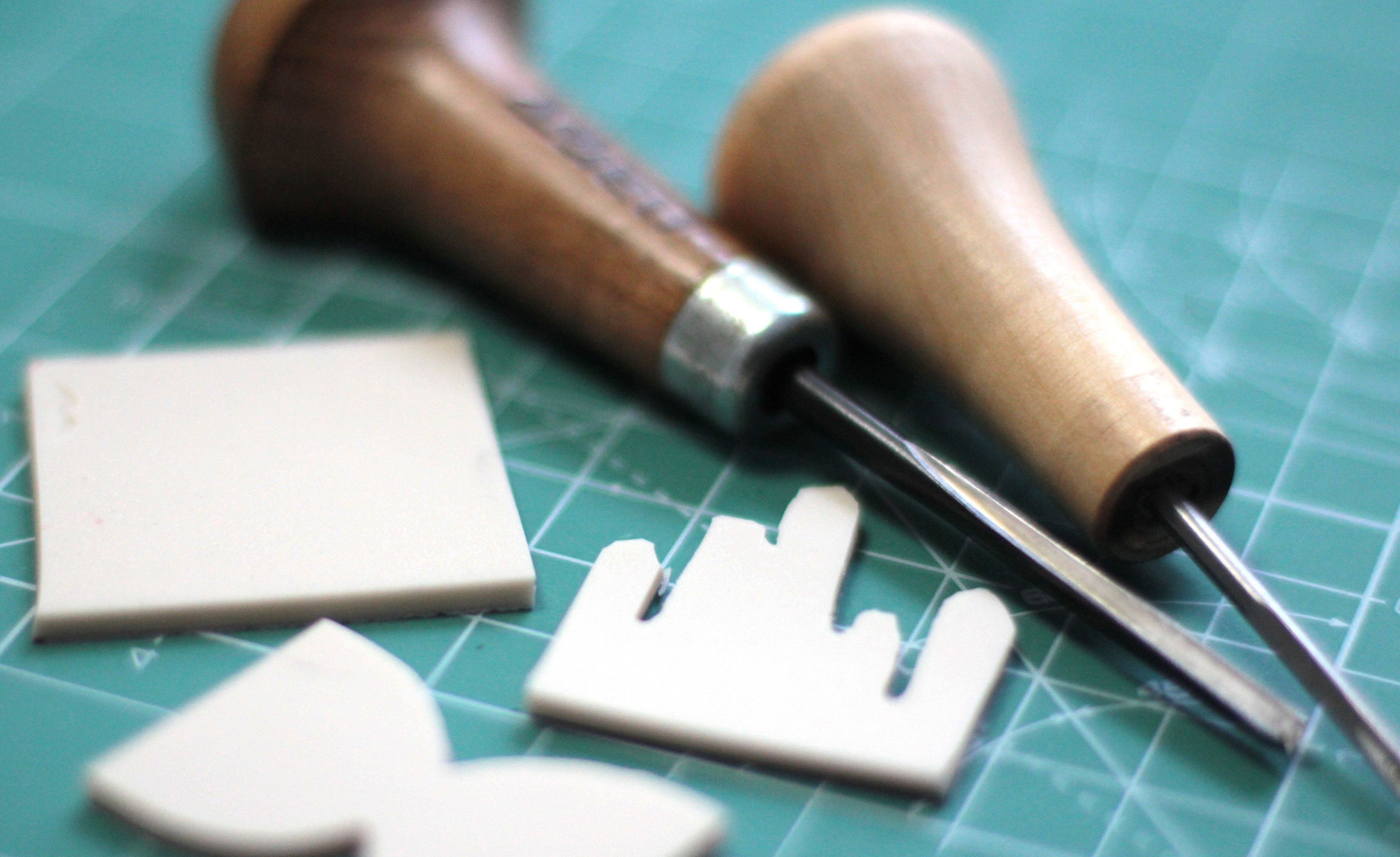 Kółko Graficzne - Stemple i dłuta. Graficzny patchwork.